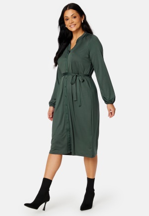 Happy Holly Madelyn midi dress Dark green 40/42
