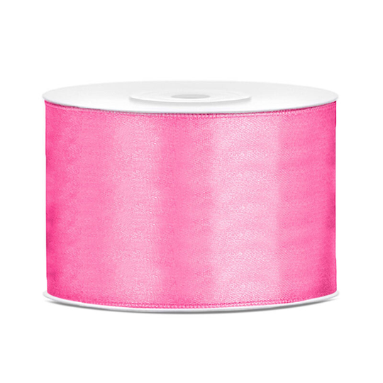 Satinband Rosa - 50 mm x 25 m