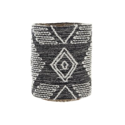Korg DKD Home Decor Jute Bomull Boho Frans (27 x 27 x 32 cm)