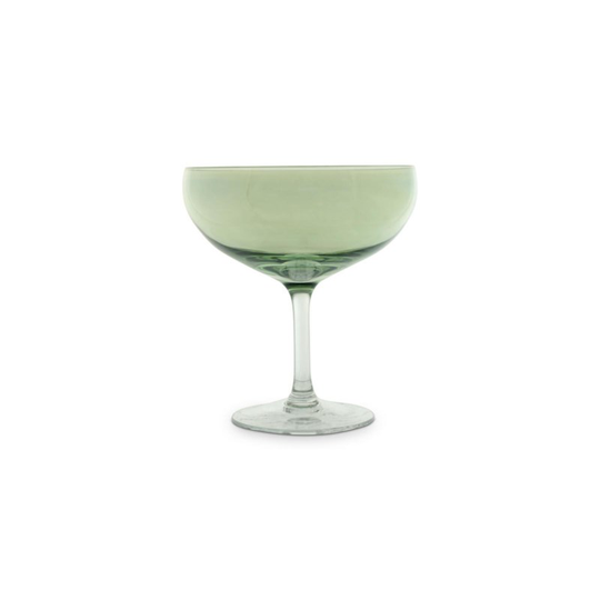 Happy champagneglas grön 28 cl