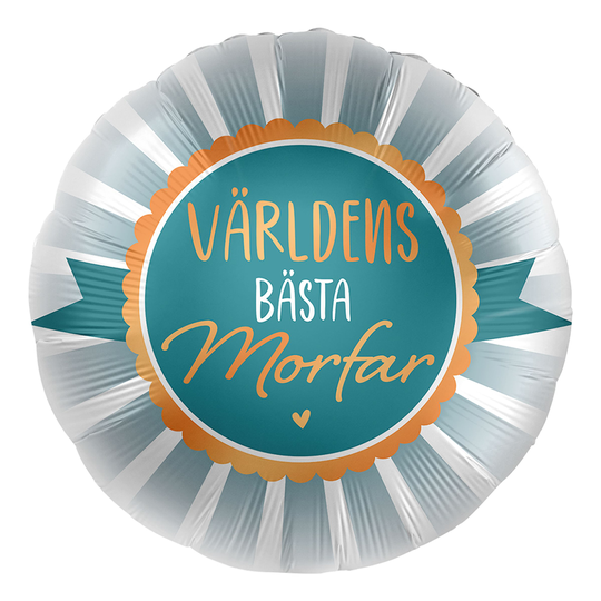 Folieballong Världens Bästa Morfar