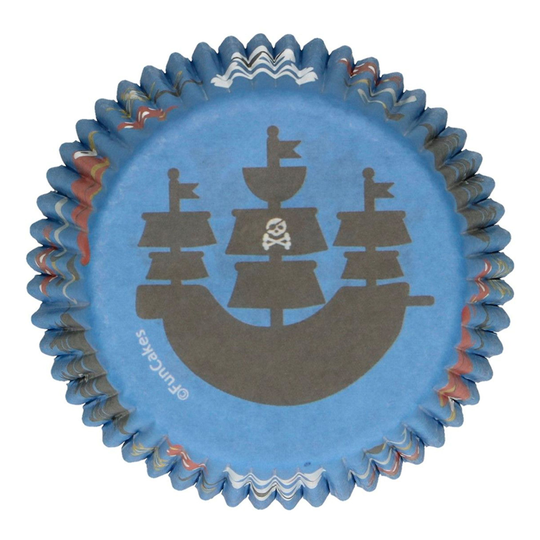 FunCakes Muffinsformar Piratkalas - 48-pack