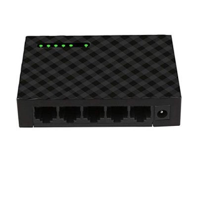Switch iggual GES5000 Svart 10 Gbps Gigabit Ethernet
