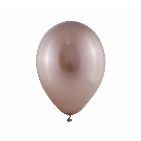 Chromeballonger - 10-pack - Roséguld