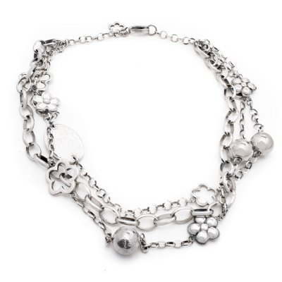 Damhalsband Folli Follie 3N1F041WWC (40 cm)