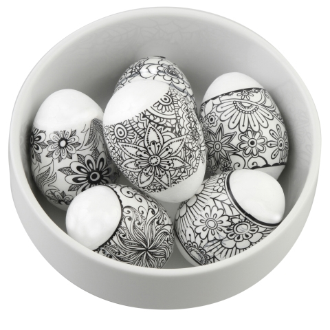 Äggvästar - 12-pack - Blommor