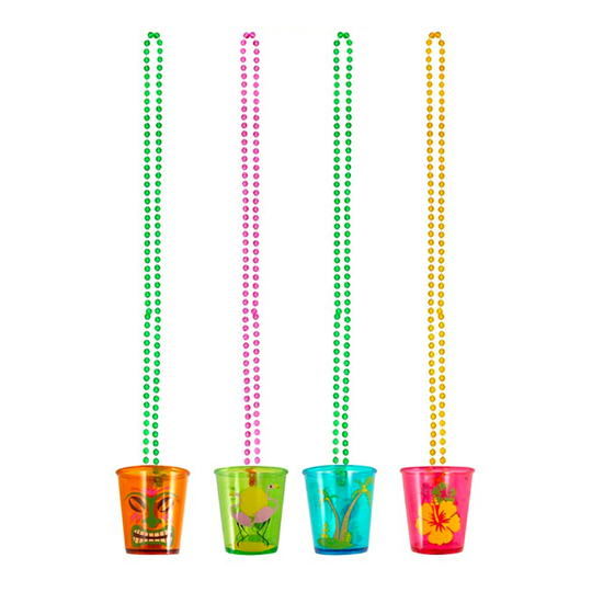 Halsband Hawaii med Shotglas - 1-pack