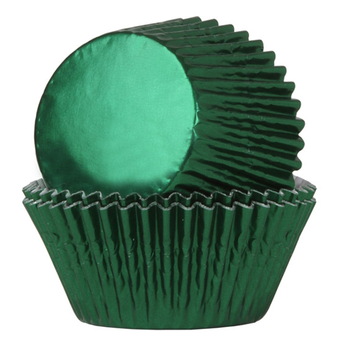 Muffinsformar - Folie - Grön
