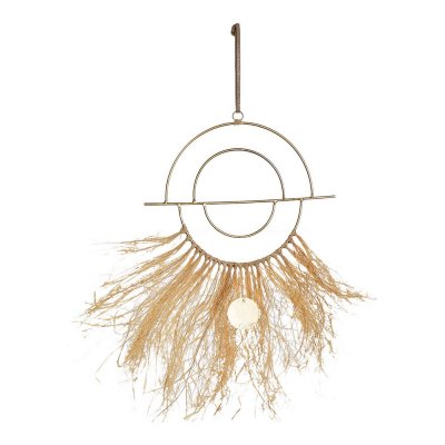 Hängdekoration DKD Home Decor Boho Metall (55 x 24.5 x 0.5 cm)
