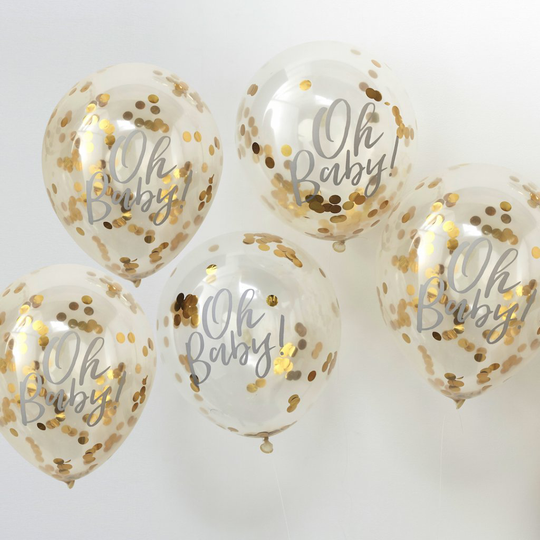 Konfettiballonger - Oh Baby!