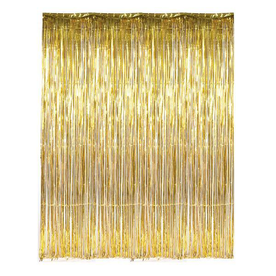 Draperi - Metallic - Guld