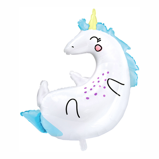 Folieballong Unicorn