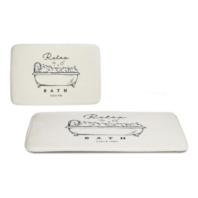 Badrumsmatta Relax Bath Polyester (40 x 1,5 x 60 cm)