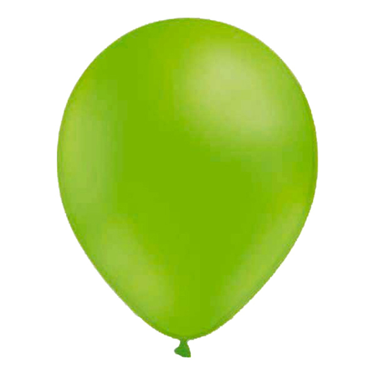 Miniballonger Limegrön - 100-pack