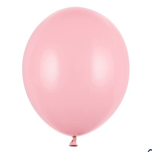 Ballonger - Pastel - Babyrosa - 50-pack