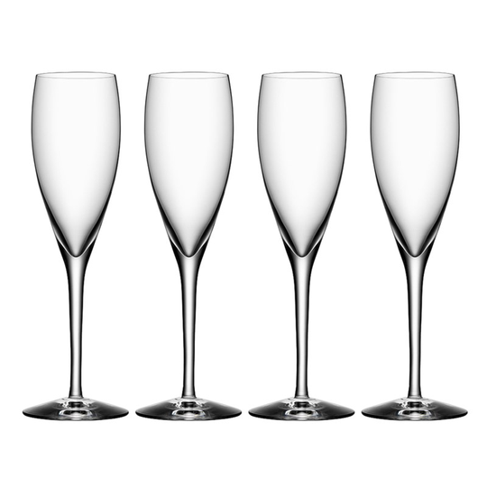 More champagneglas 4-pack klar 18 cl