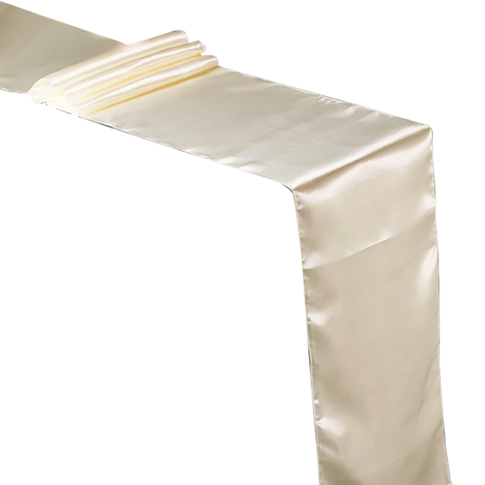 Bordslöpare Satin Ivory