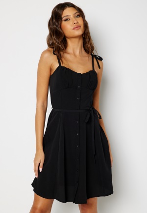 BUBBLEROOM Violie strap dress Black 44