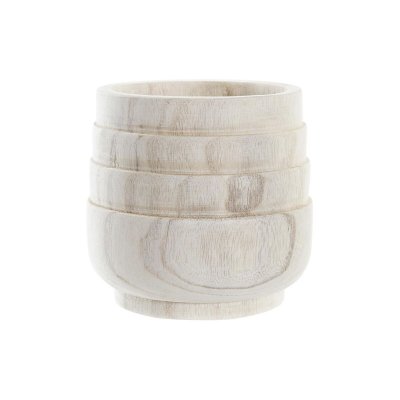 Kruka DKD Home Decor Brun Boho (17 x 17 x 16 cm)