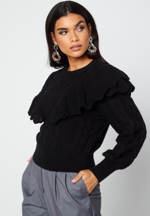 ONLY Lisani Life L/S Pullover Black L