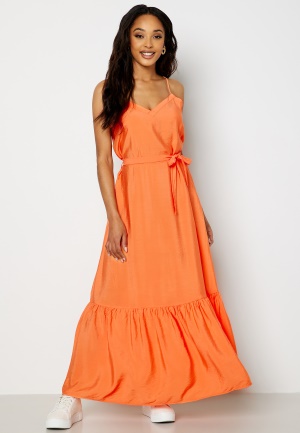 JDY Monroe Strap Maxi Dress Nectarine 40