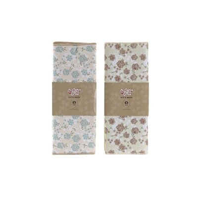 Bordsduk DKD Home Decor Mikrofiber (50 x 38 x 0,7 cm) (2 antal)