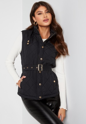 Chiara Forthi Sarraceno Short Vest Black 46