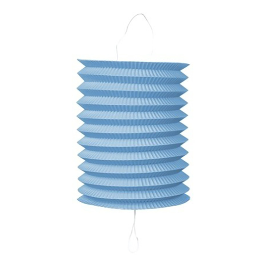Papperslykta Babyblå