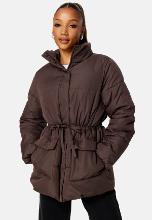 BUBBLEROOM Cleo Recycled Padded Jacket Brown M