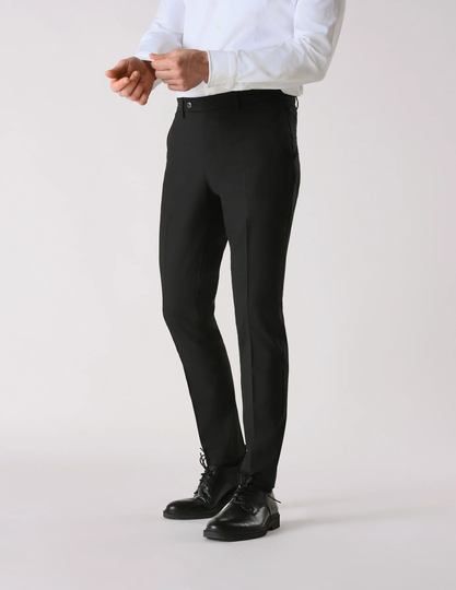 Essential Suit Pants Slim Black