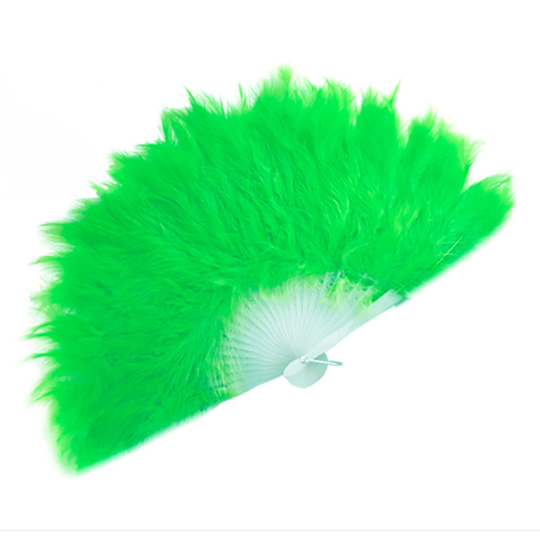 Fluffig Solfjäder - Grön