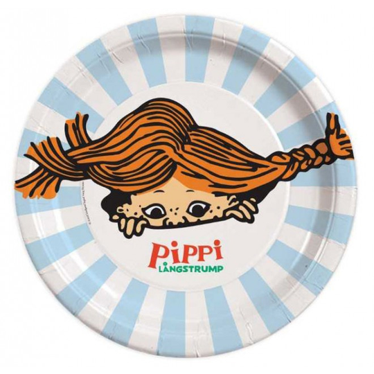 Papptallrikar - Pippi Långstrump