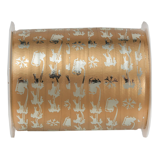 Presentsnöre Christmas Guld/Silver - 1-pack