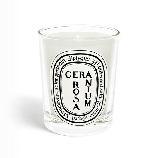Doftljus geranium rosa 190 g