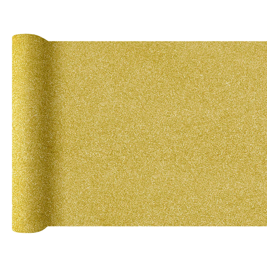 Bordslöpare Guld Glitter