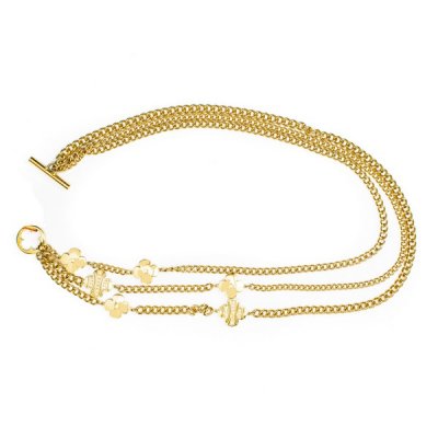 Damhalsband Folli Follie 3N7T160YC (30 cm)
