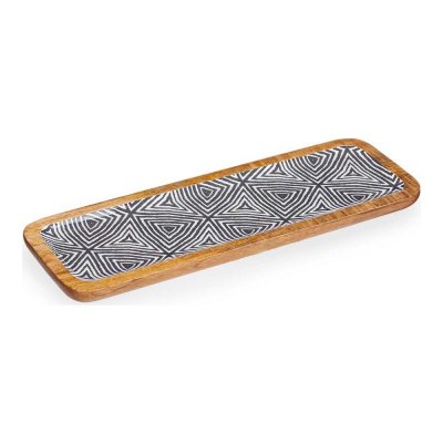 Bordsdekoration Etnisk Trä Polyuretan (45 x 15 cm)