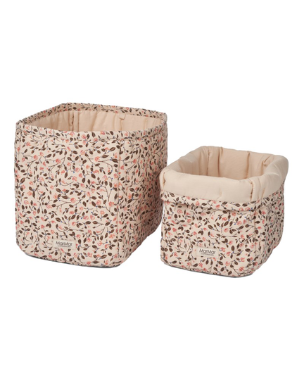 Nursery storage bags floral