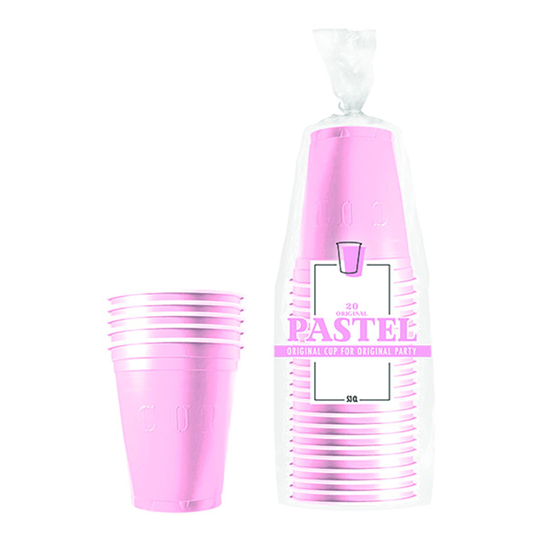 Partycups Rosa - 20-pack