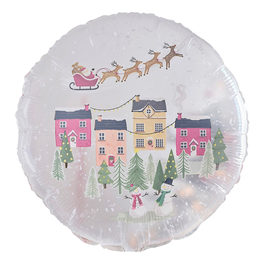 Folieballong Snöglob