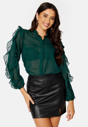 BUBBLEROOM Bea blouse Green XL