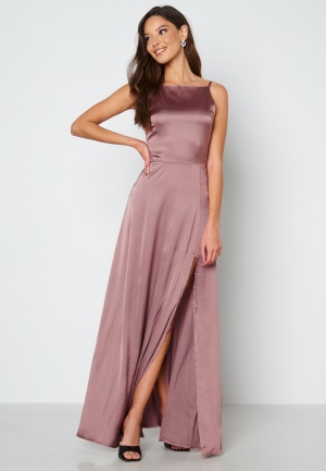 Bubbleroom Occasion Laylani Satin Gown Light lilac 46