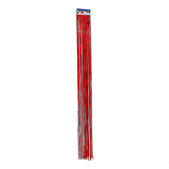 Ballongsvans Glitter Röd - 10-pack