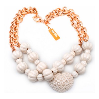 Damhalsband Folli Follie 4N0T071RW (23 cm)