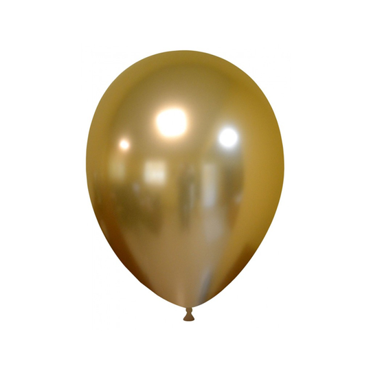 Chromeballonger - Guld - 25 st