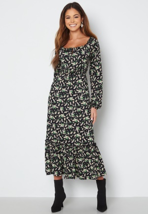 Happy Holly Lacey long sleeve dress Floral 36/38