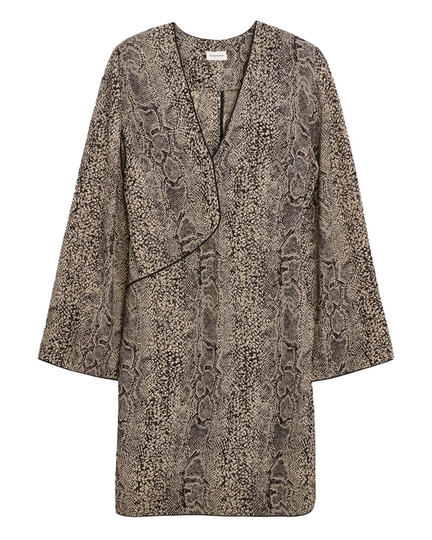 Klänning iseia snake jacquard