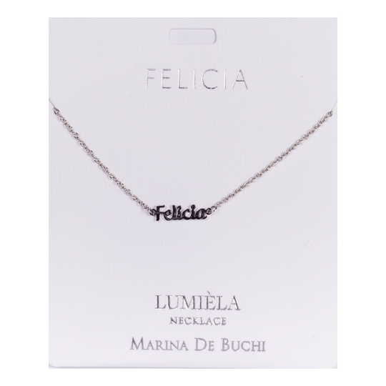 Namnhalsband Silver - Fanny