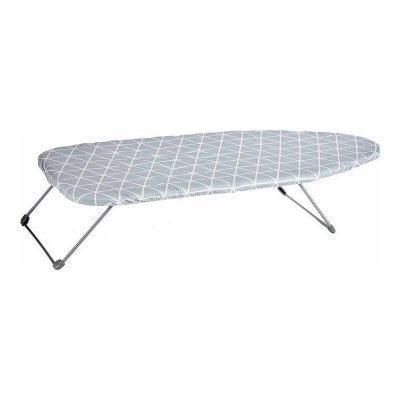 Strykbräda Grå Sick-sack Metall (30,5 x 14 x 74 cm)