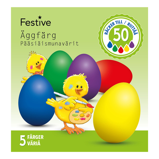Vattenlöslig Äggfärg